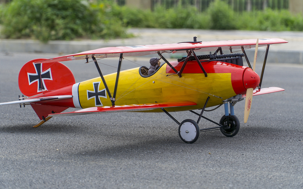 Albatross DIII 1.8M Pre-Built Balsawood ARF Scale RC Airplane (SCG31)
