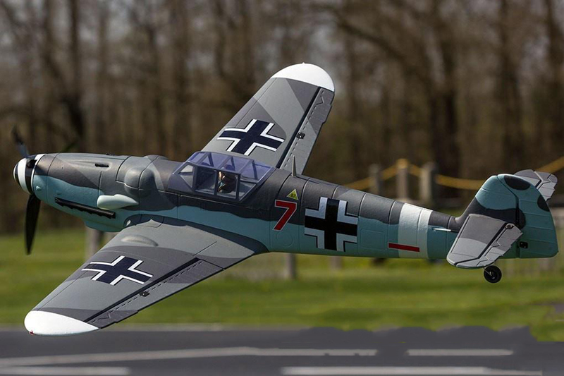 BF-109 50'' V2 EPO Electric RC Airplane PNP With Motor/ESC/Servos/Prop/Retracts Installed