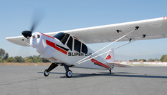 Dynam Super Cub PA-18 Brushless/LIPO RC Airplane Ready-To-Fly